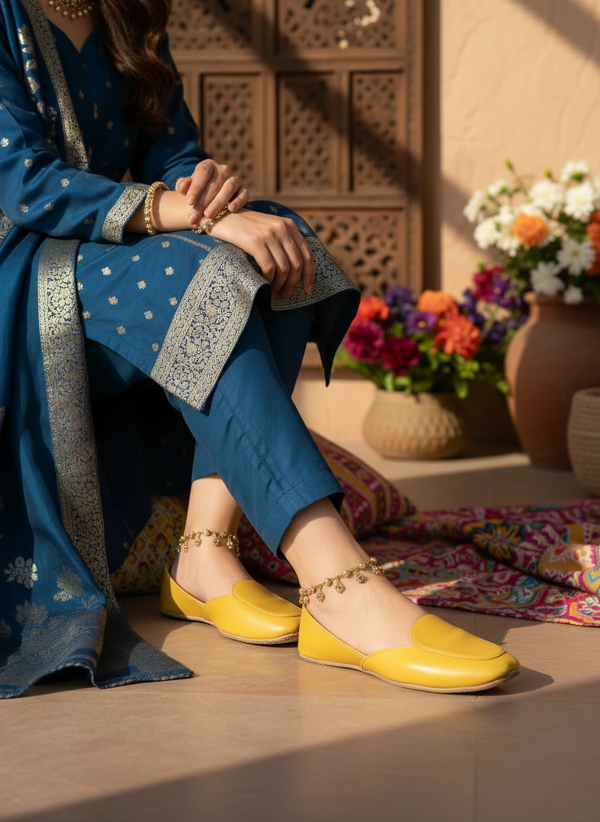 Khanak - Yellow Khussa