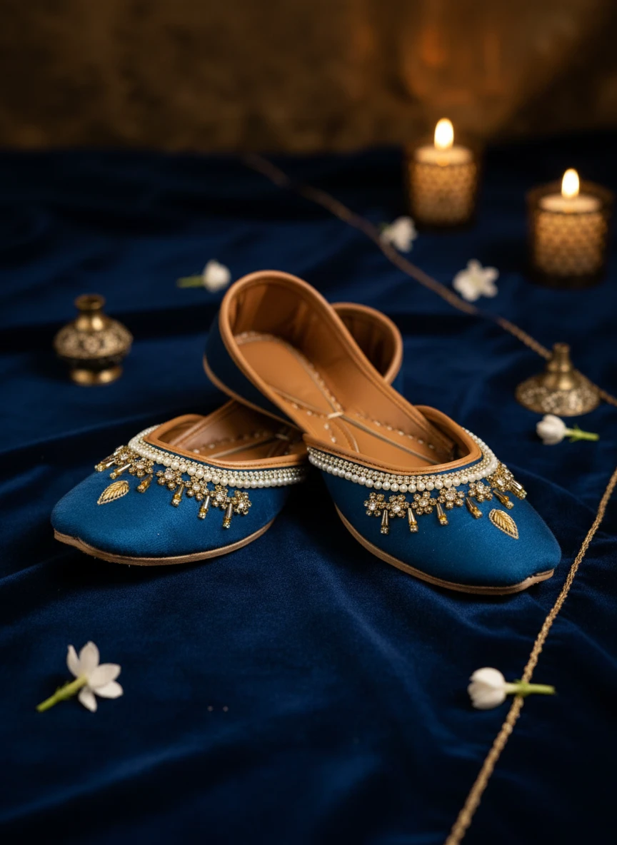 NeelPari - Blue Khussa