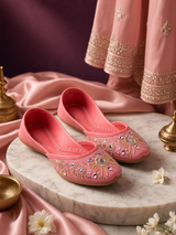 GulSafar - Pink Khussa