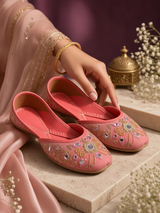 GulSafar - Pink Khussa