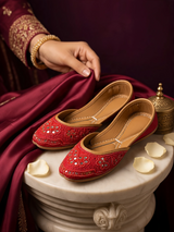 Rose - Red Khussa