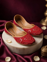 Rose - Red Khussa