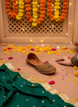Kanchan - Brown Khussa