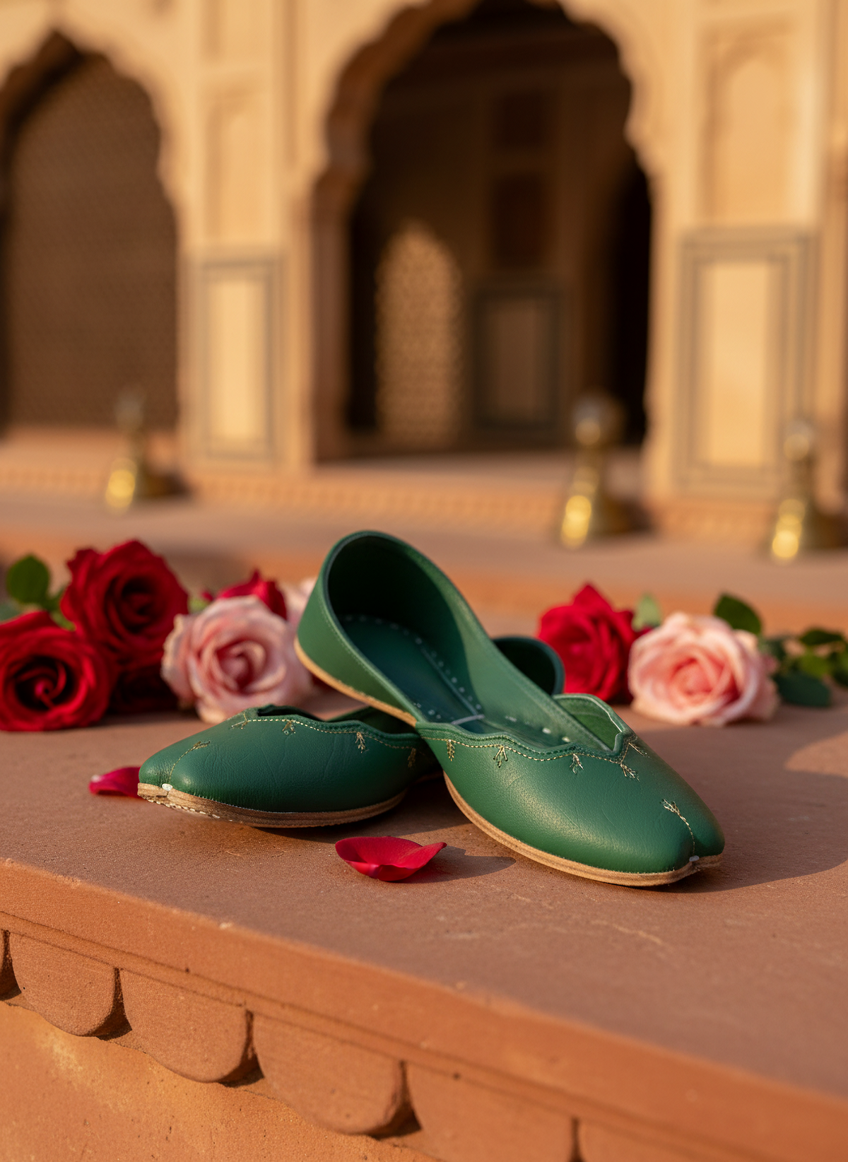 Panna - Green Khussa