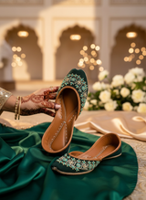 Mayuri - Teal Khussa