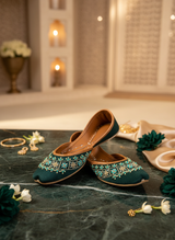 Mayuri - Teal Khussa