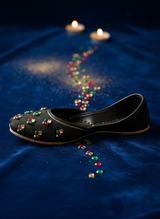 Sitara-e-Shab - Black Khussa