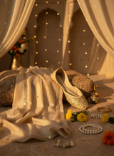 Mehar - Beige Khussa