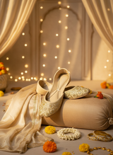 Mehar - Beige Khussa