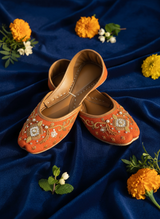 Laalima - Orange Khussa