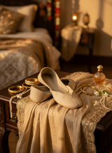 Roshini - Beige Khussa