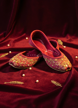 Zar Gul - Red Khussa