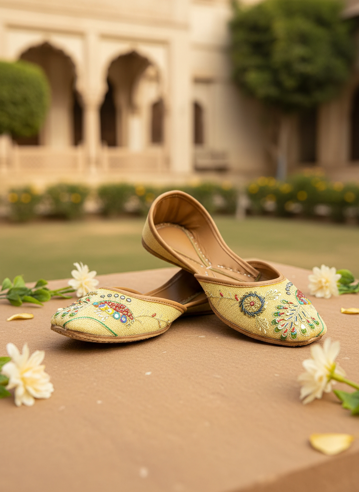 Chitrali - Beige Khussa