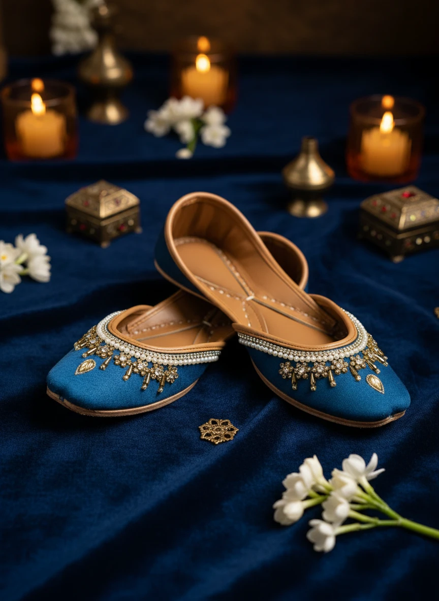 NeelPari - Blue Khussa