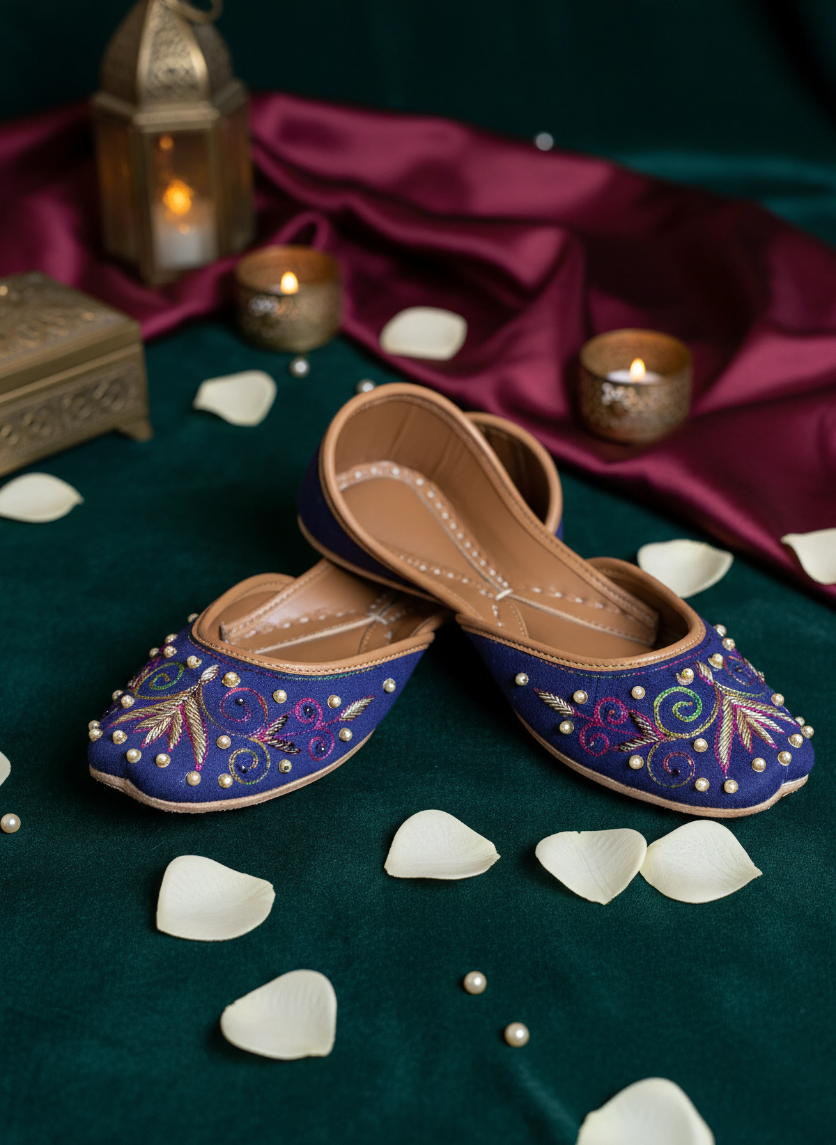 Mehrosh - Purple Khussa