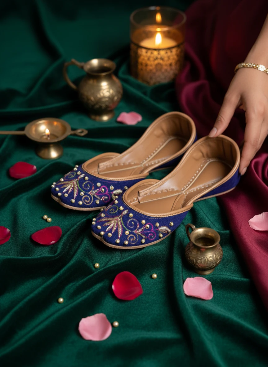 Mehrosh - Purple Khussa