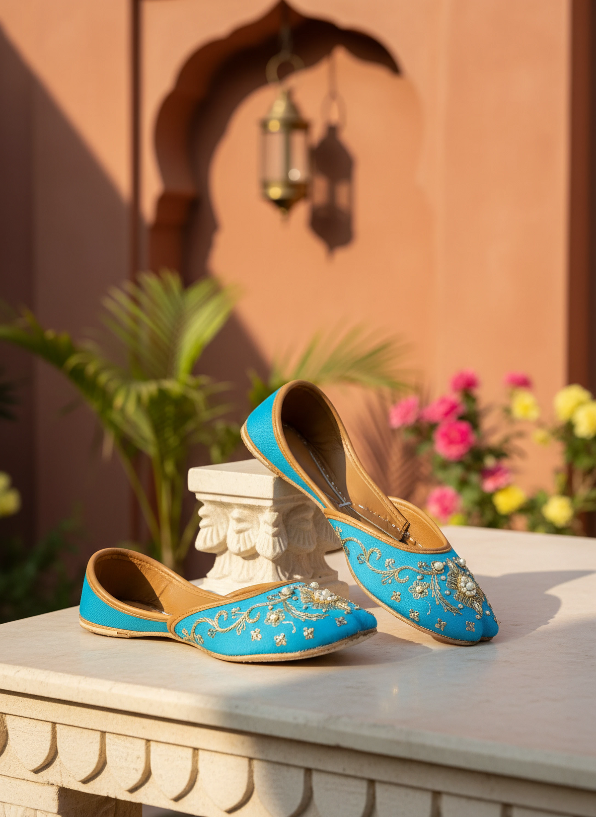 Aasmani - Blue Khussa