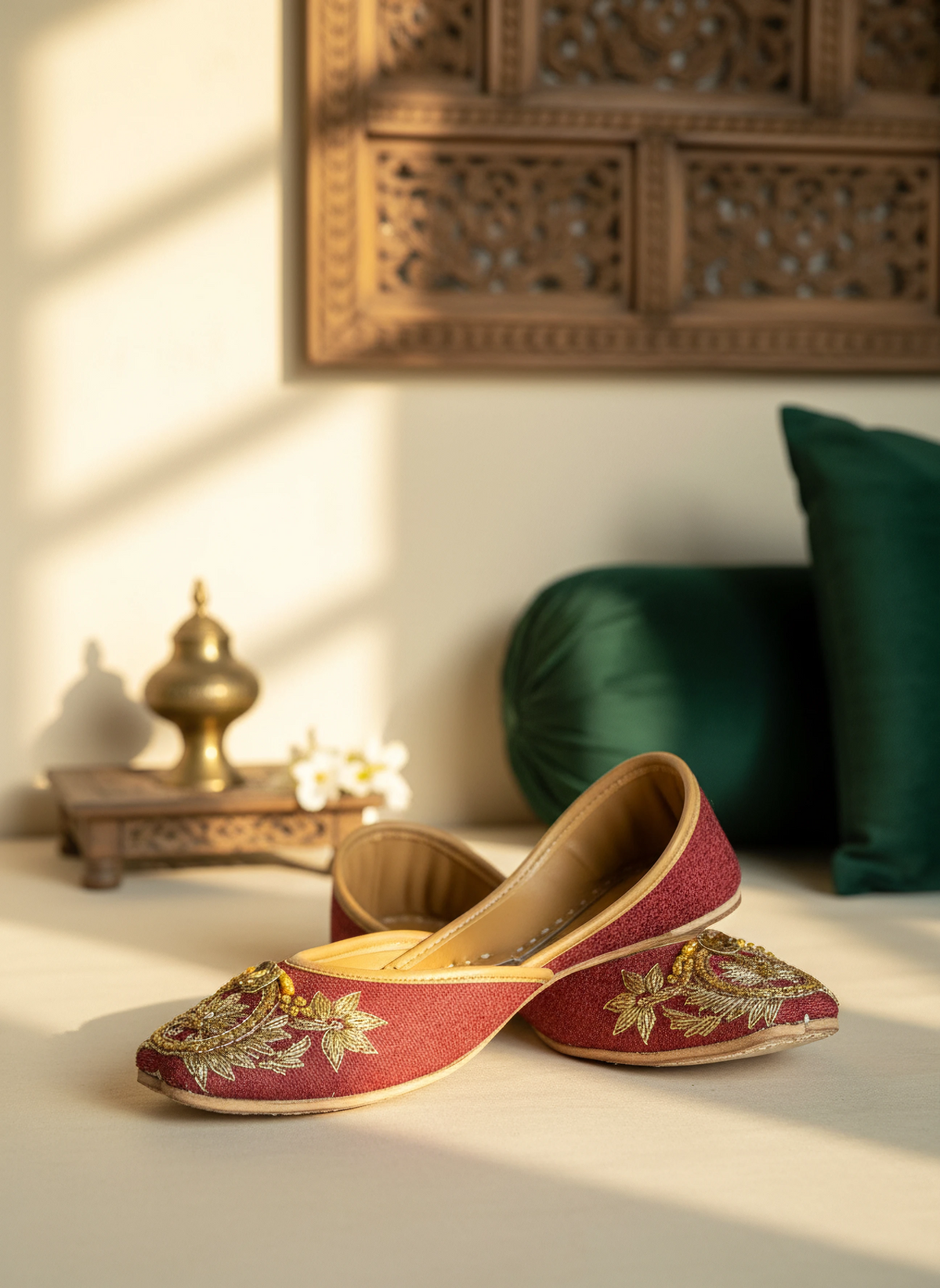 Zar Afshan - Maroon Khussa