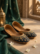 Shab-e-Zar - Black Khussa