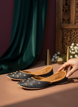 Kashish - Black Khussa