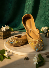 Zarbaft - Brown Khussa