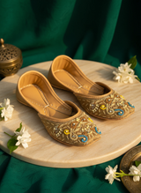 Zarbaft - Brown Khussa