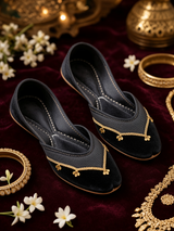 Raniya - Black Khussa