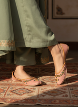 Gulabi - Peach Khussa